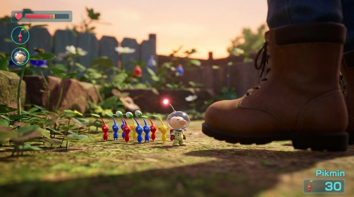 Pikmin 4 game screenshot