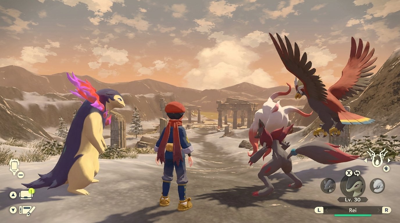 Pokémon Legends: Arceus game screenshot