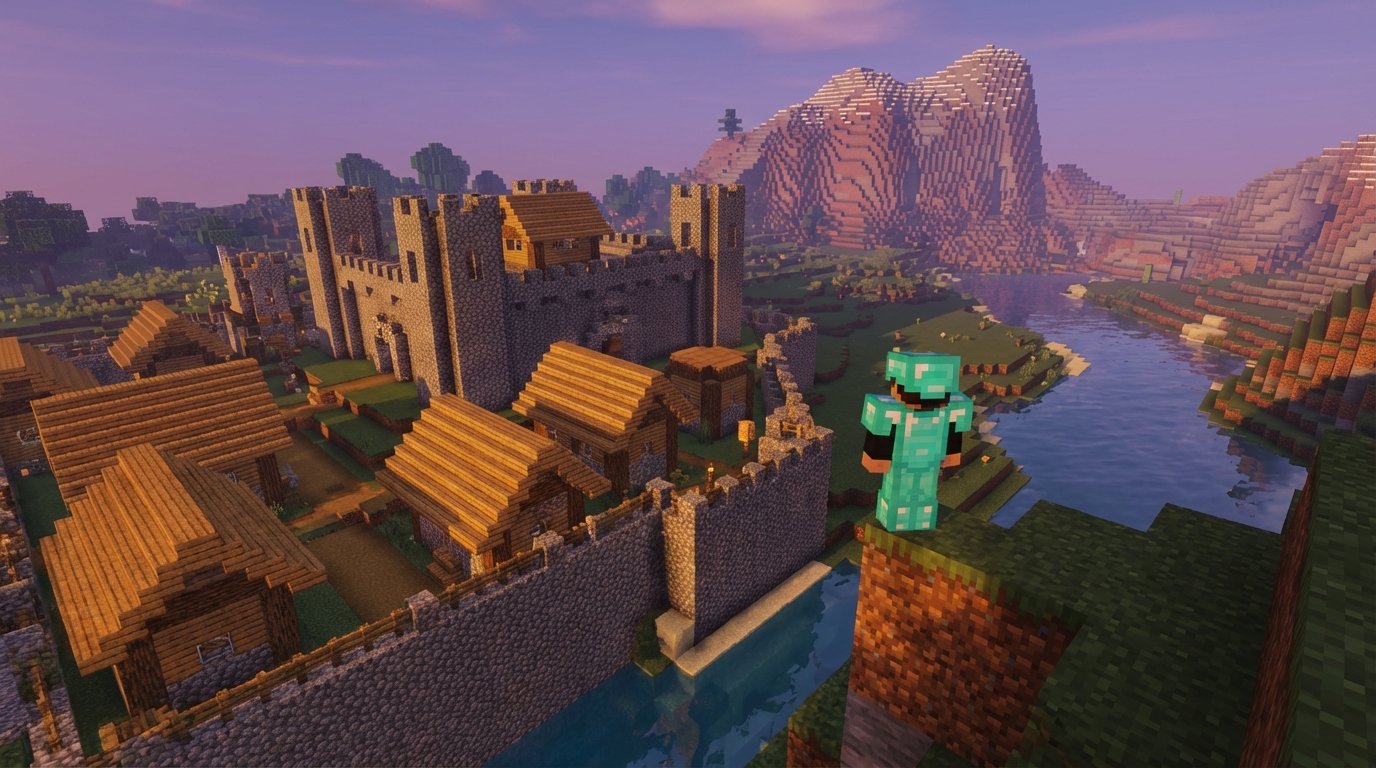 Minecraft game screenshot