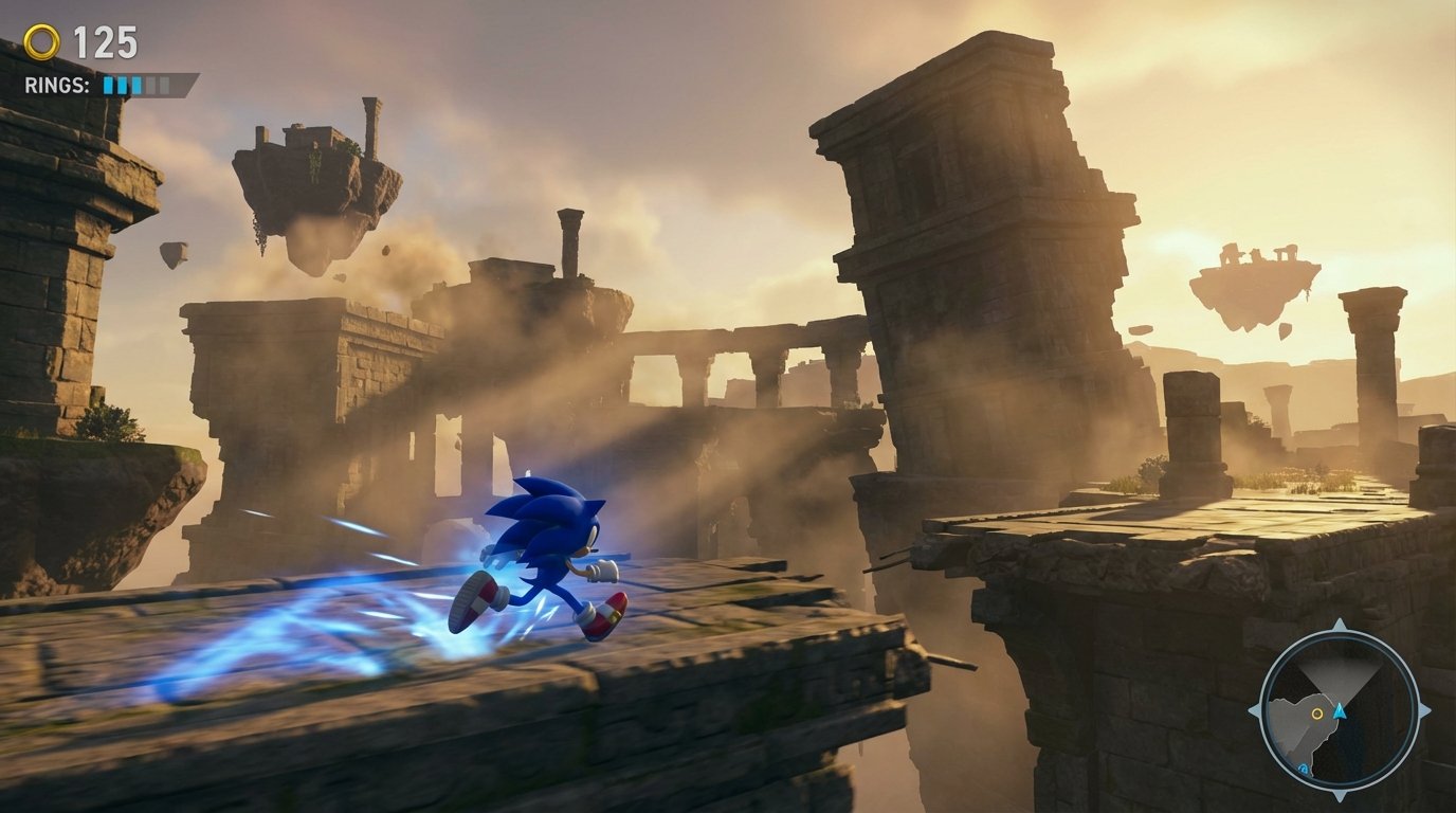 Sonic Frontiers game screenshot