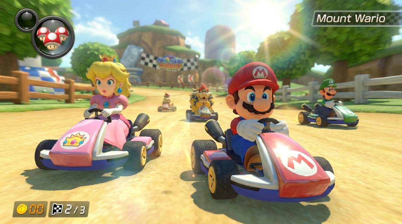 Mario Kart 8 Deluxe game screenshot