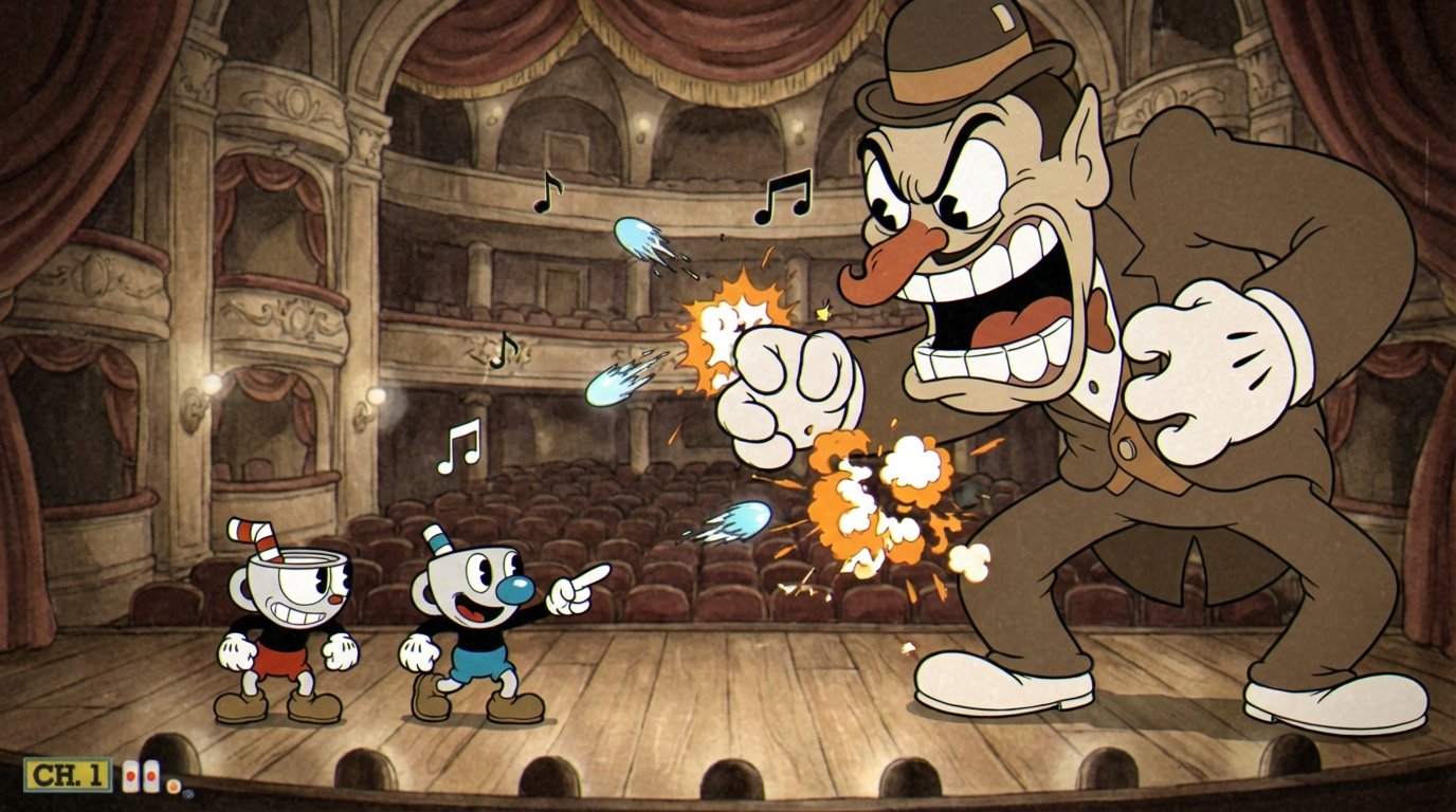 Cuphead game screenshot