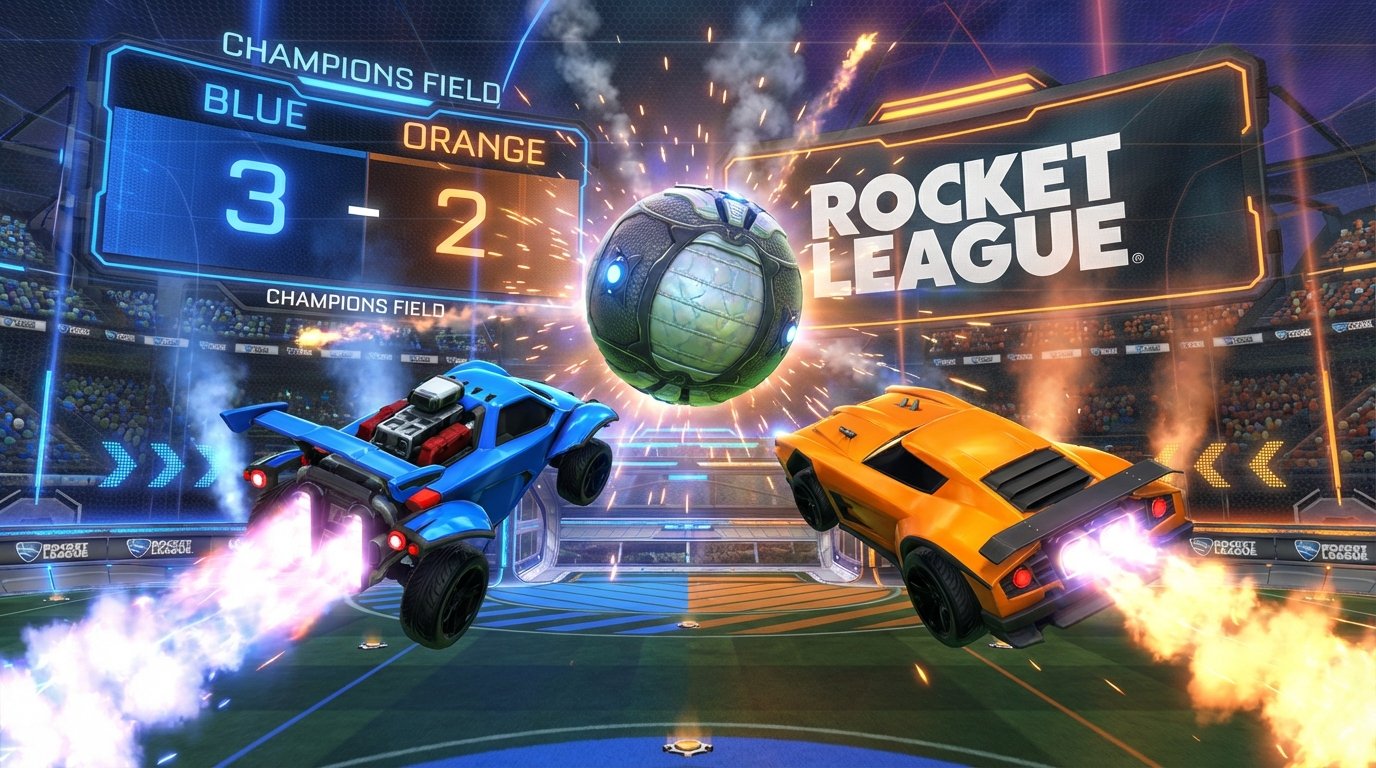 Rocket League game screenshot