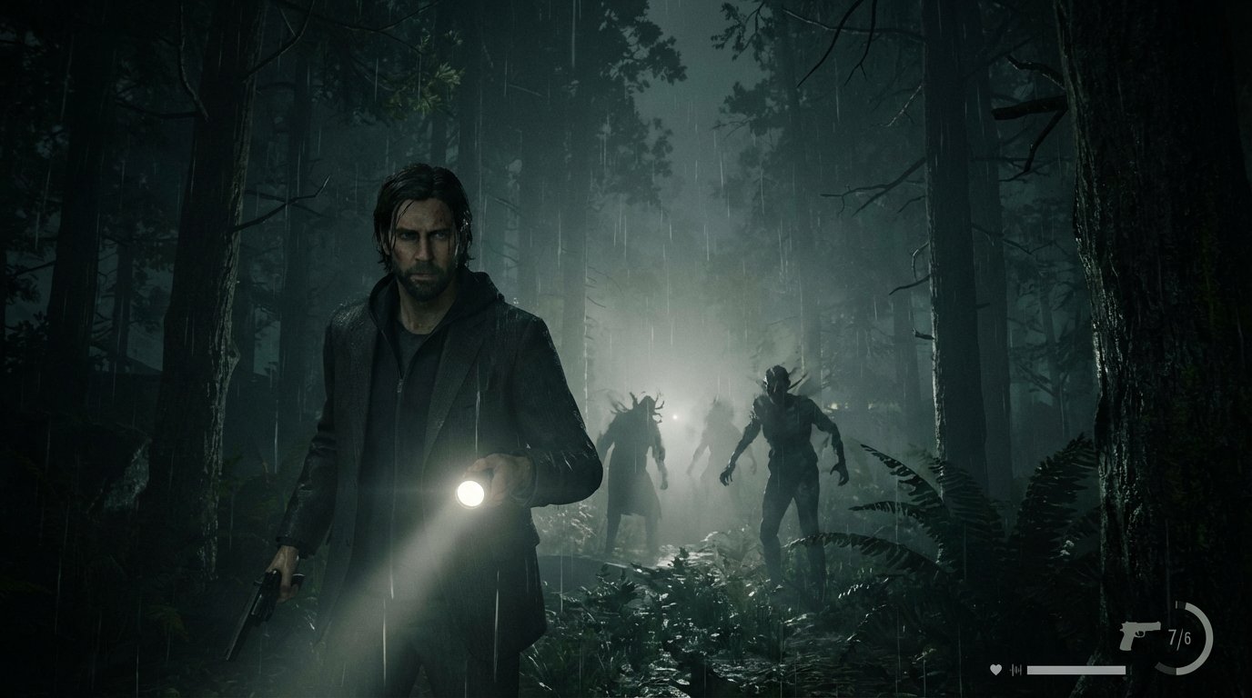 Alan Wake 2 game screenshot
