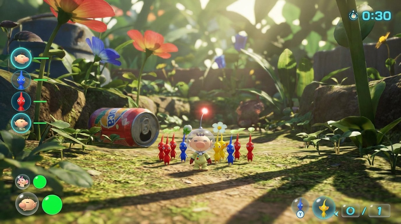 Pikmin 4 game screenshot