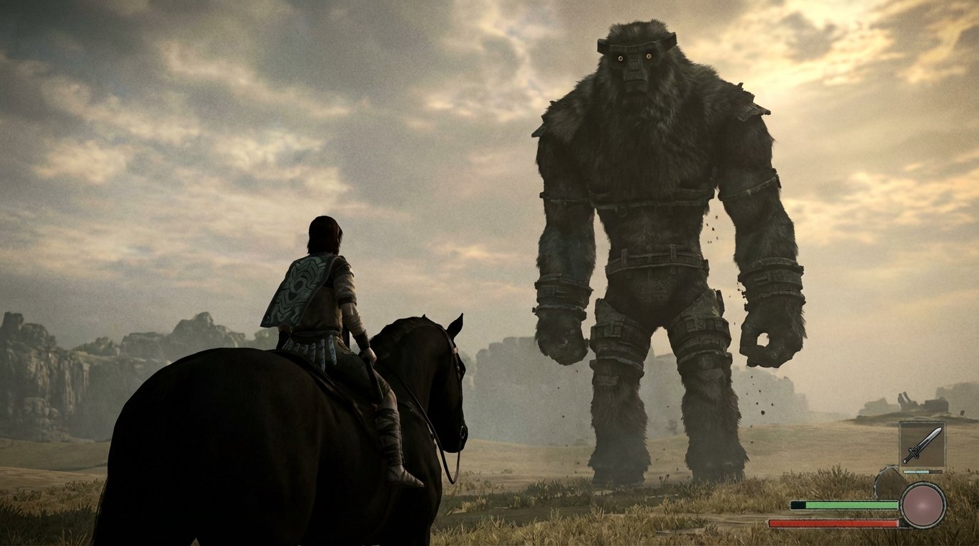 Shadow of the Colossus game screenshot
