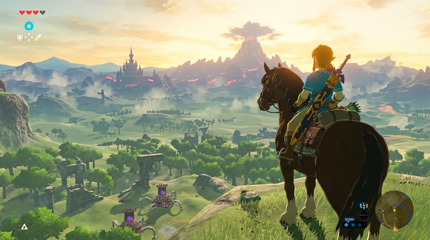 The Legend of Zelda: Breath of the Wild game screenshot