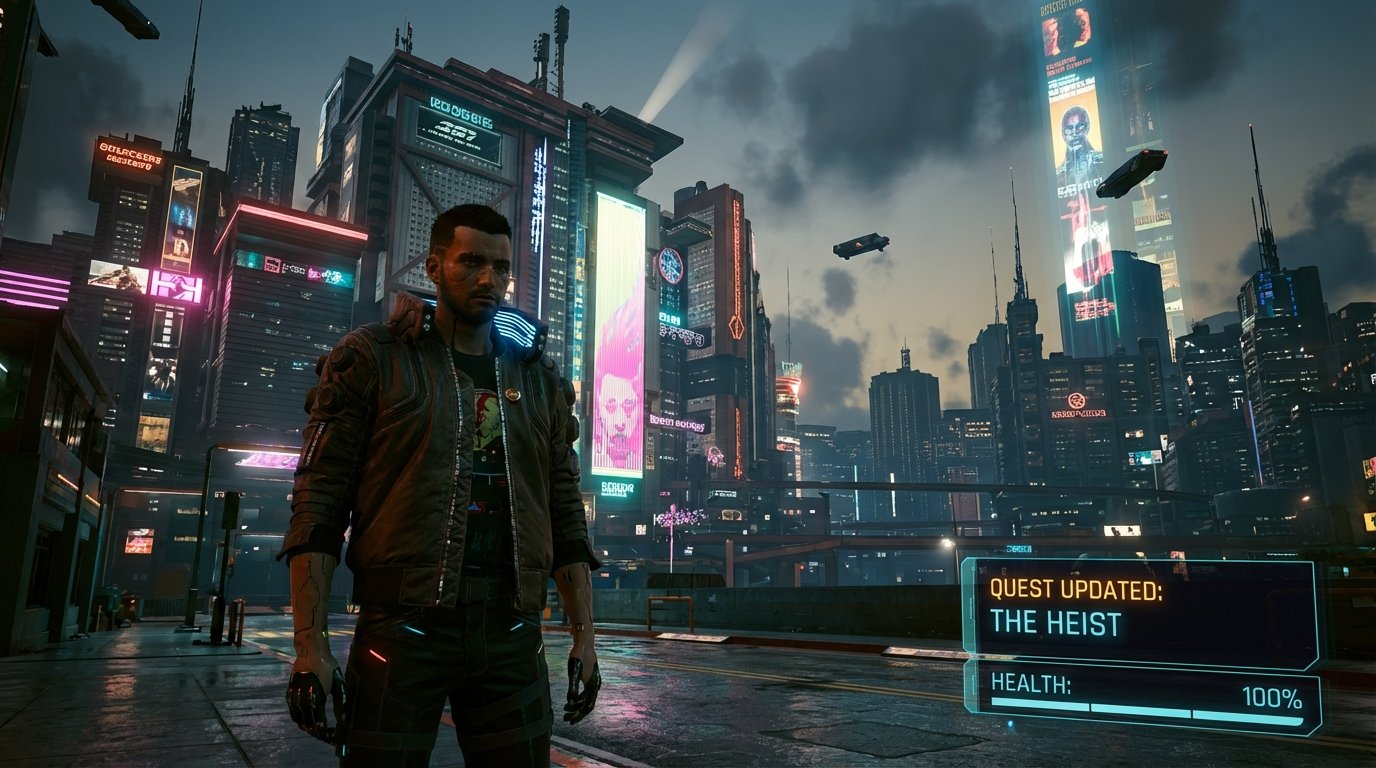 Cyberpunk 2077 game screenshot