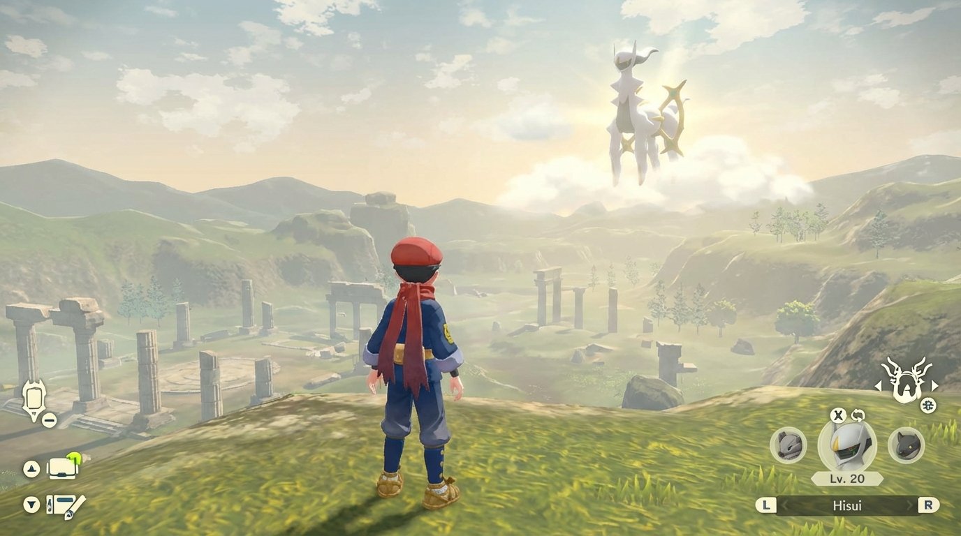 Pokémon Legends: Arceus game screenshot