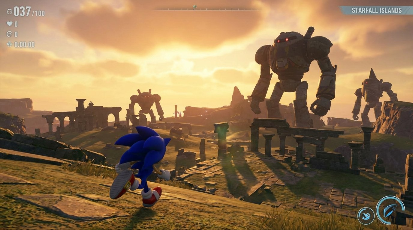 Sonic Frontiers game screenshot