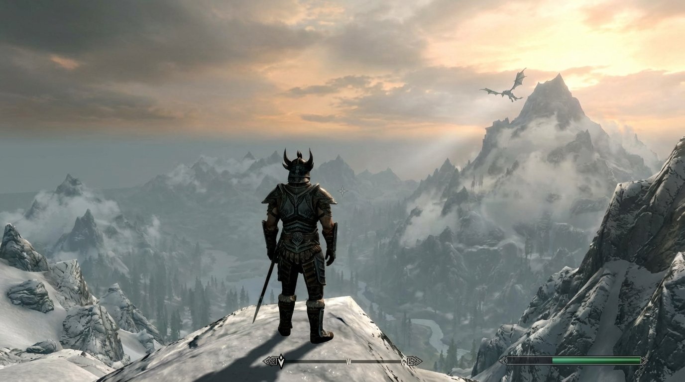 The Elder Scrolls V: Skyrim game screenshot