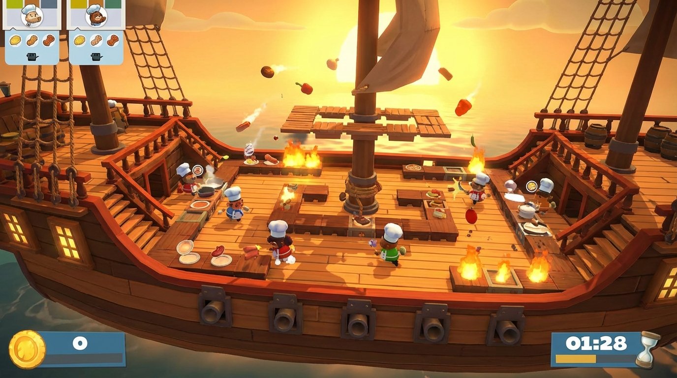 Overcooked! All You Can Eat game screenshot