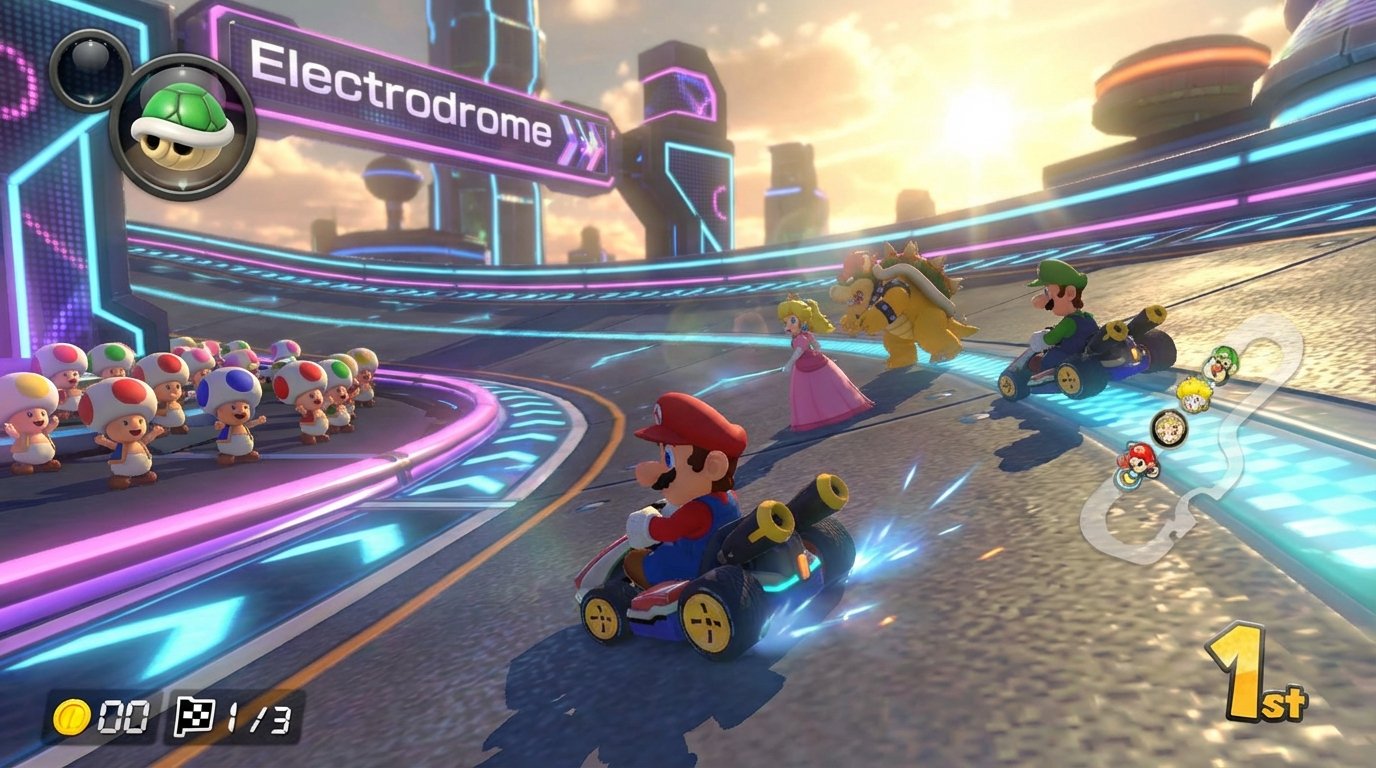 Mario Kart 8 Deluxe game screenshot
