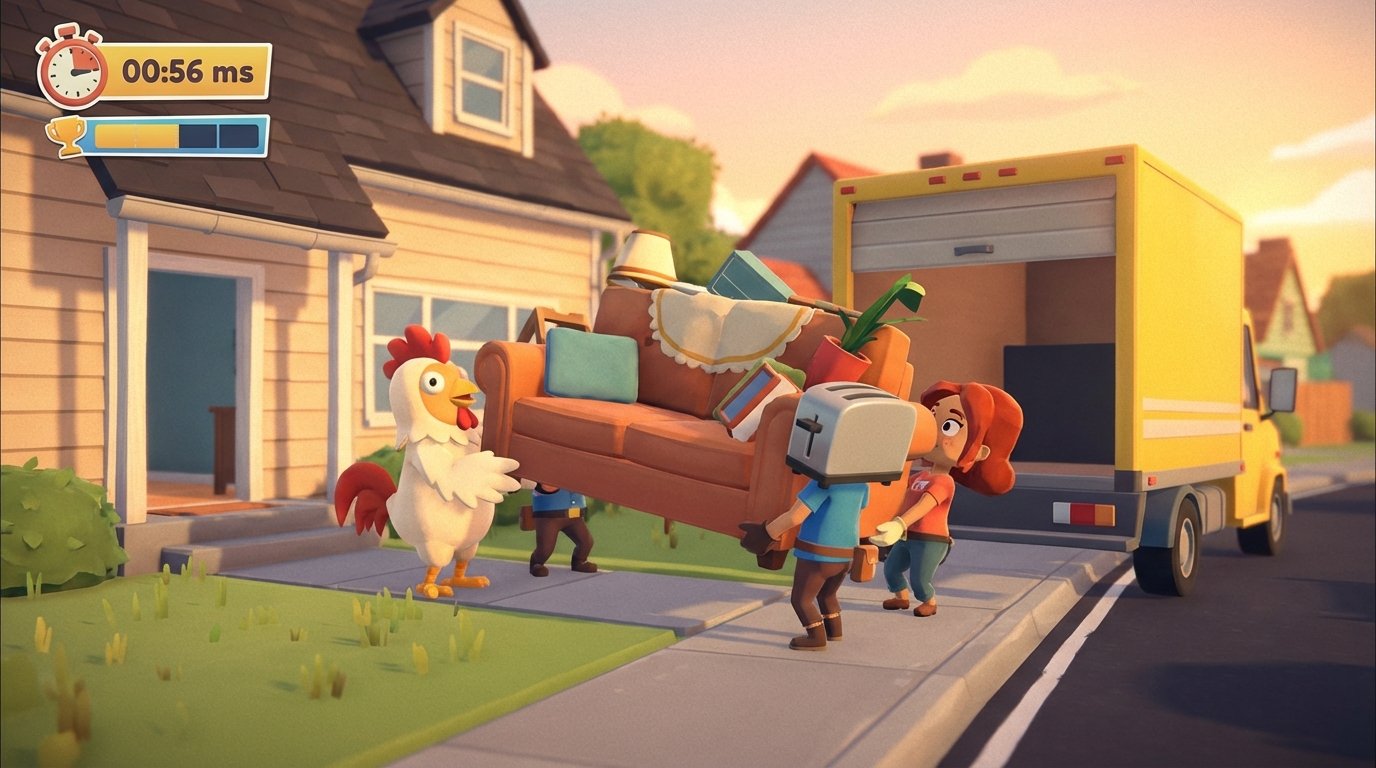 Moving Out game screenshot