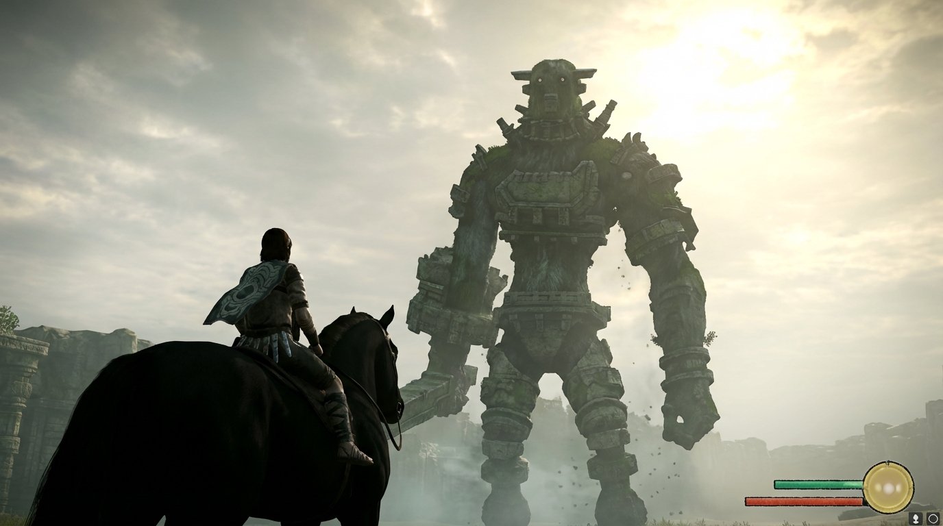 Shadow of the Colossus game screenshot