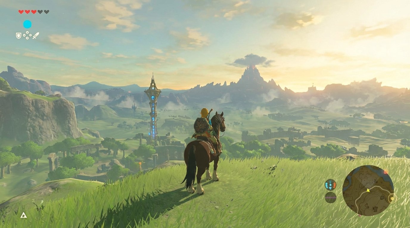 The Legend of Zelda: Breath of the Wild game screenshot
