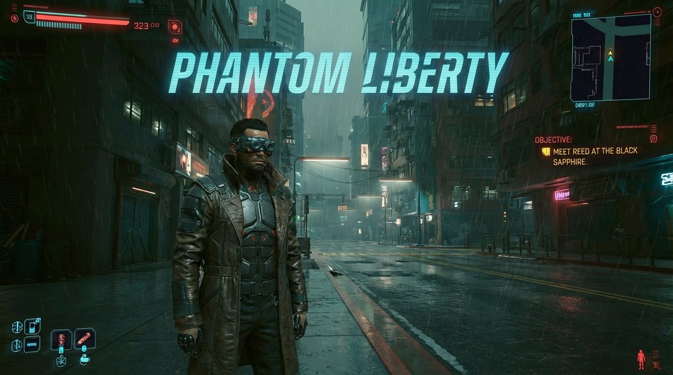 Cyberpunk 2077: Phantom Liberty game screenshot