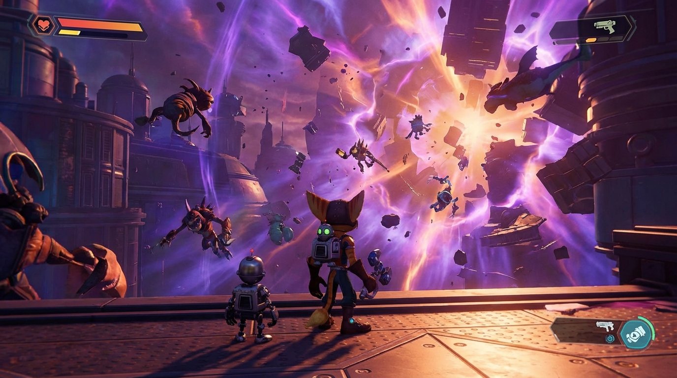 Ratchet & Clank: Rift Apart game screenshot