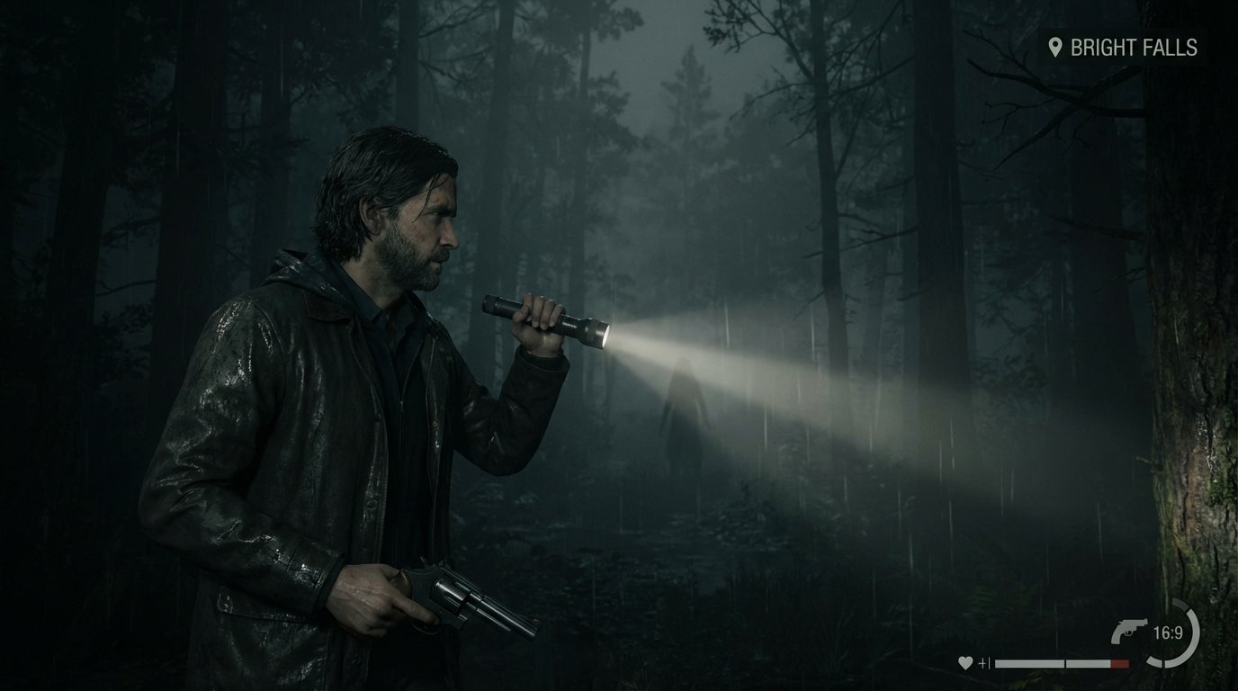 Alan Wake 2 game screenshot