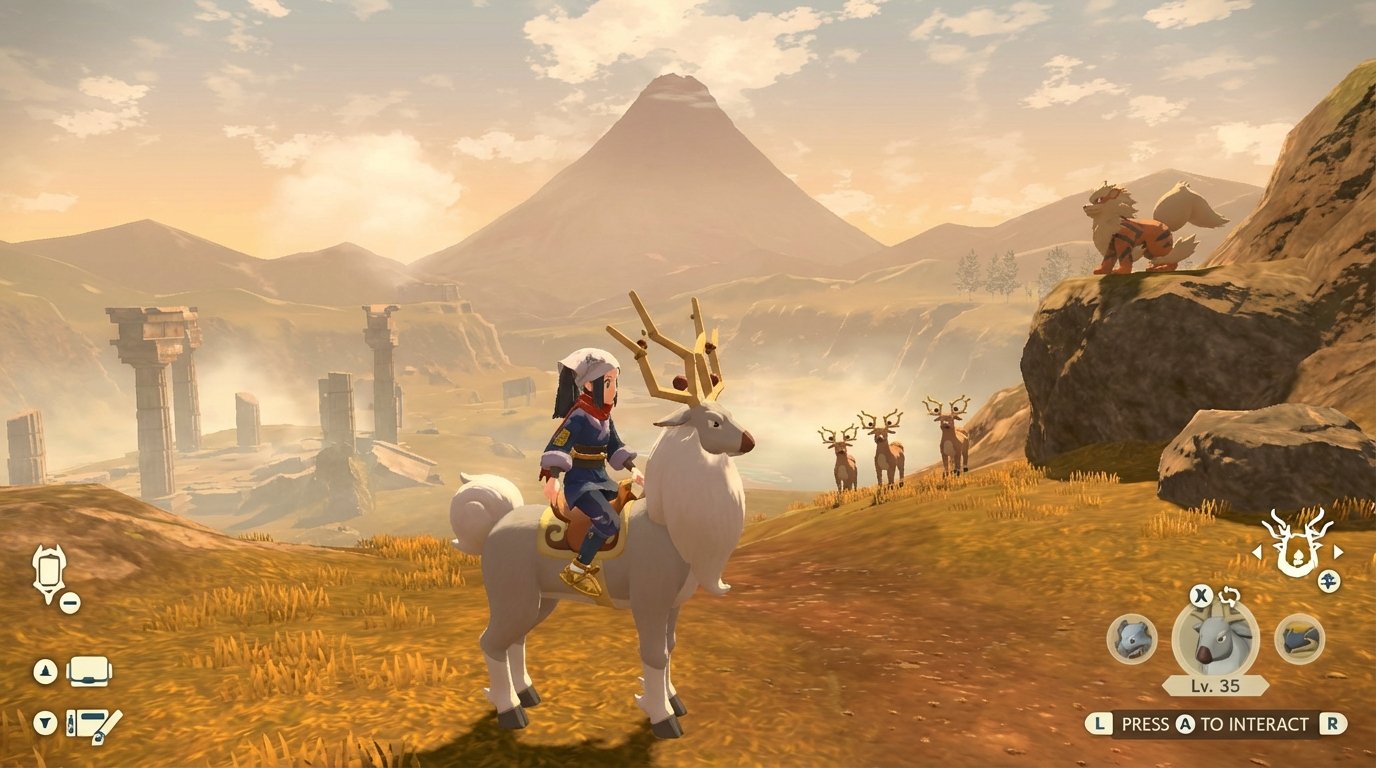 Pokémon Legends: Arceus game screenshot