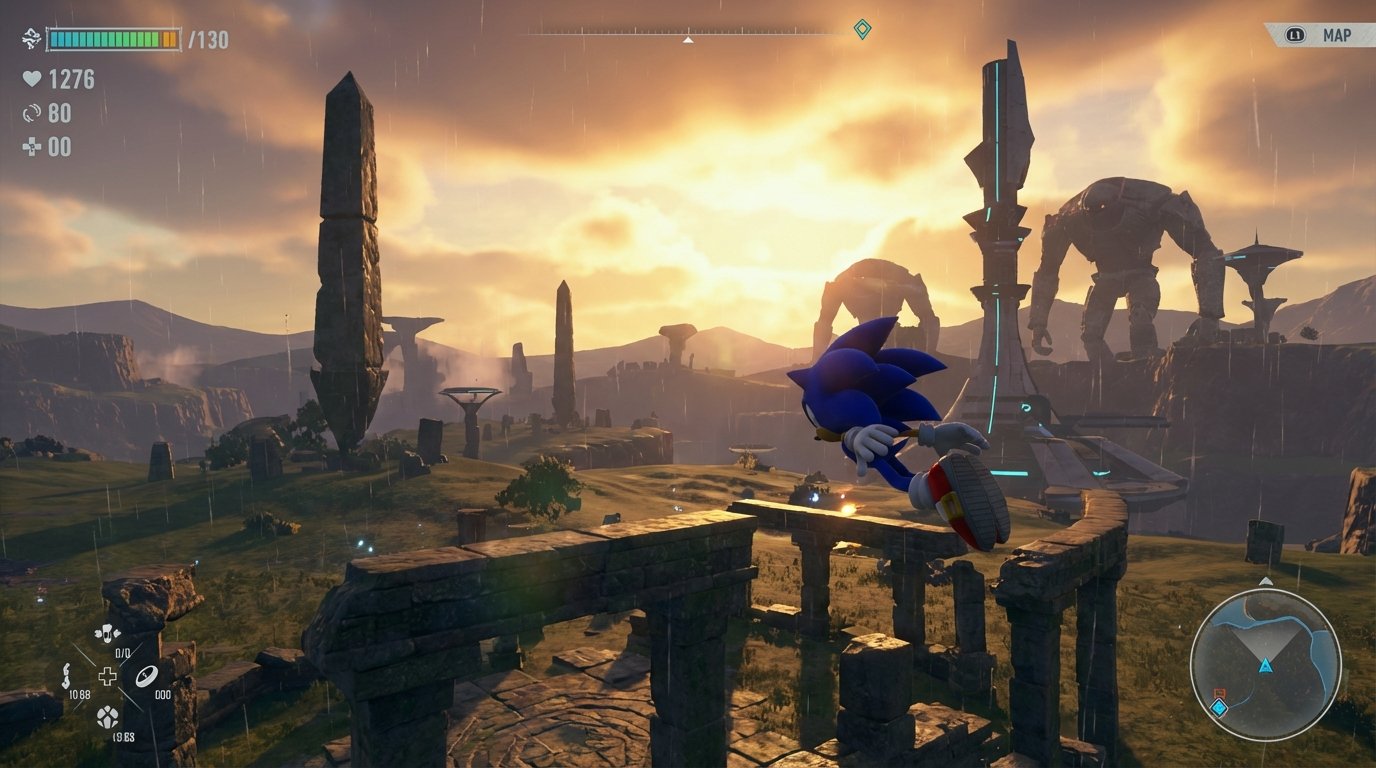 Sonic Frontiers game screenshot