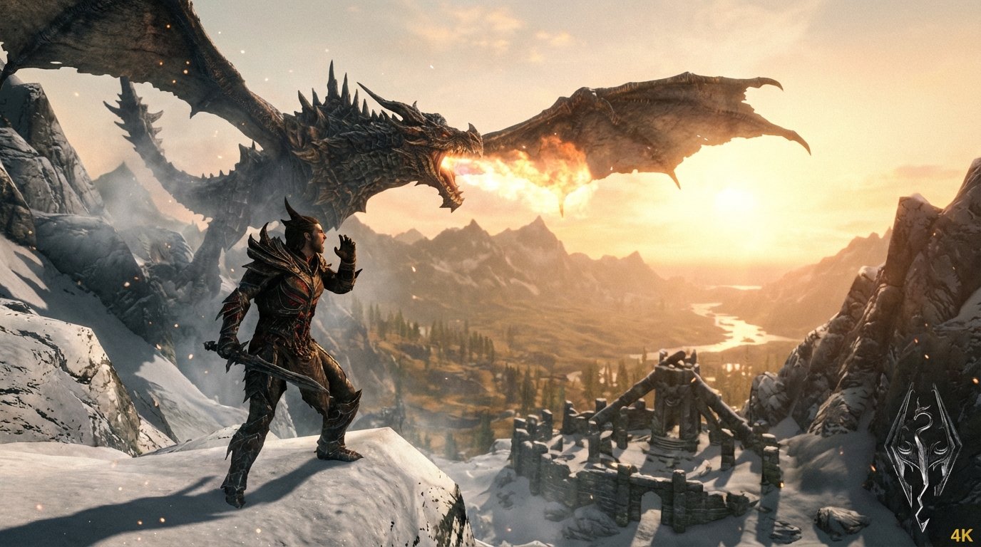 The Elder Scrolls V: Skyrim game screenshot