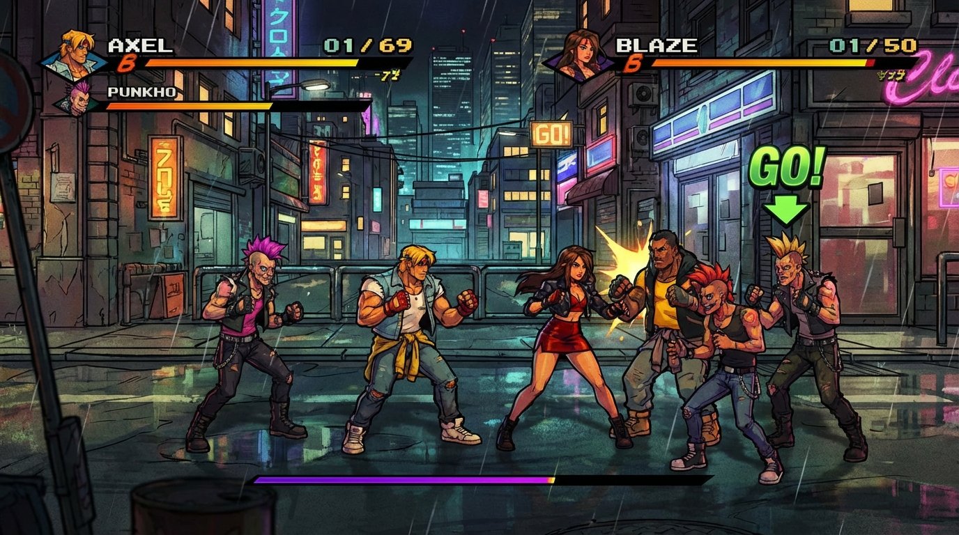 Streets of Rage 4 game screenshot