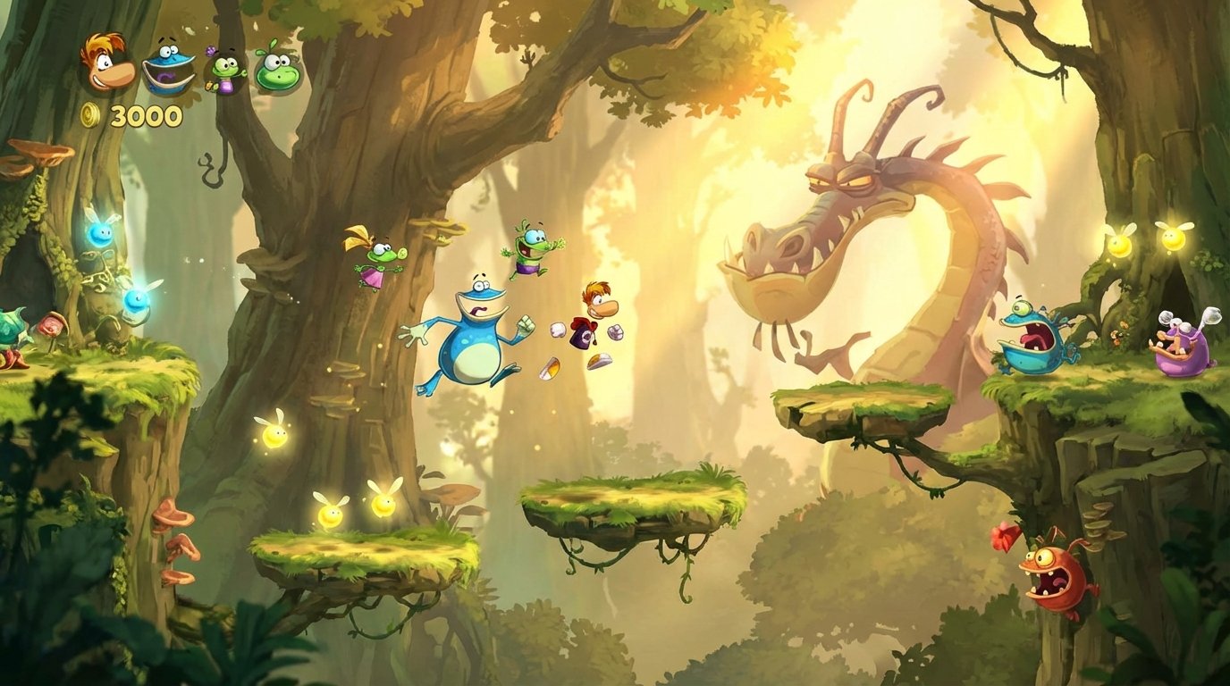 Rayman Legends game screenshot