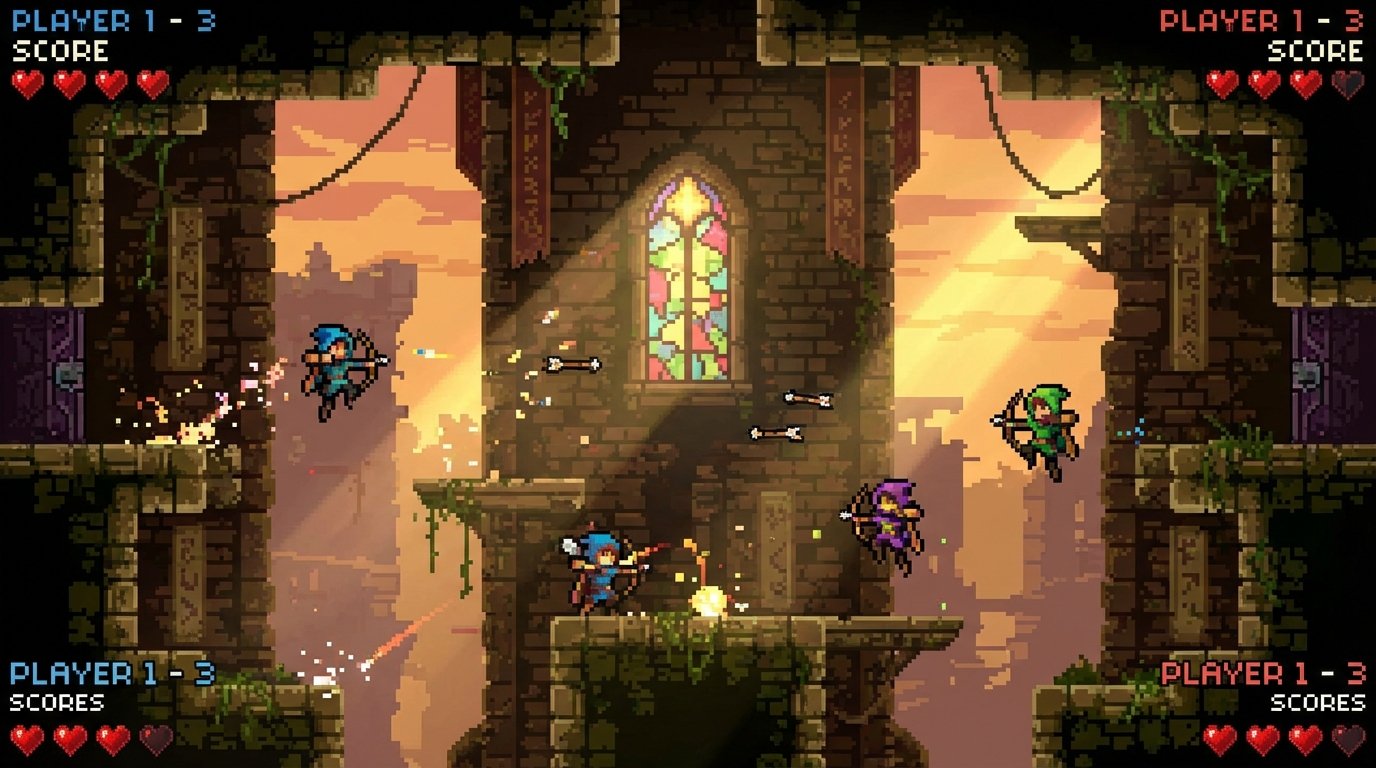TowerFall Ascension game screenshot