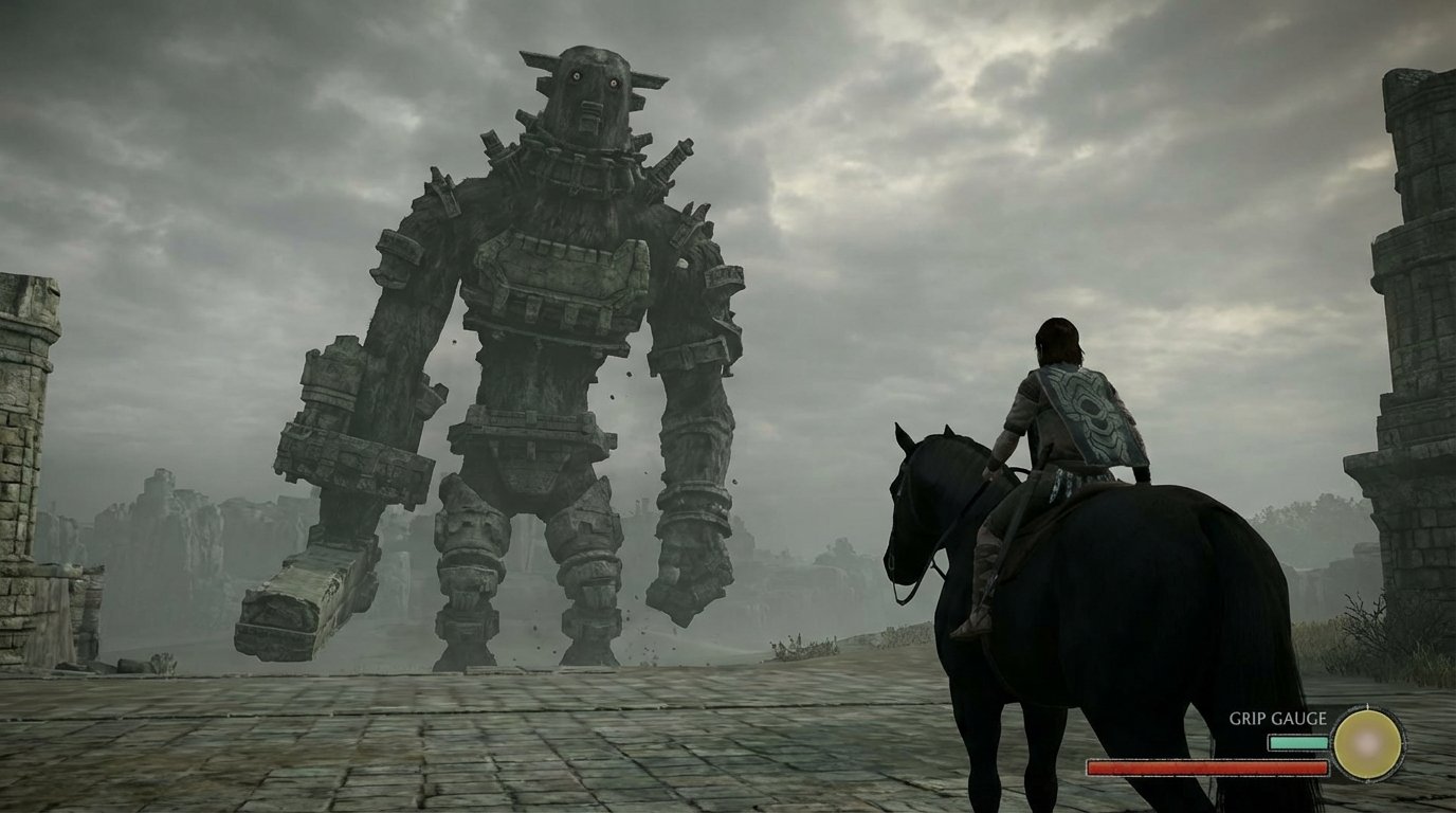 Shadow of the Colossus game screenshot