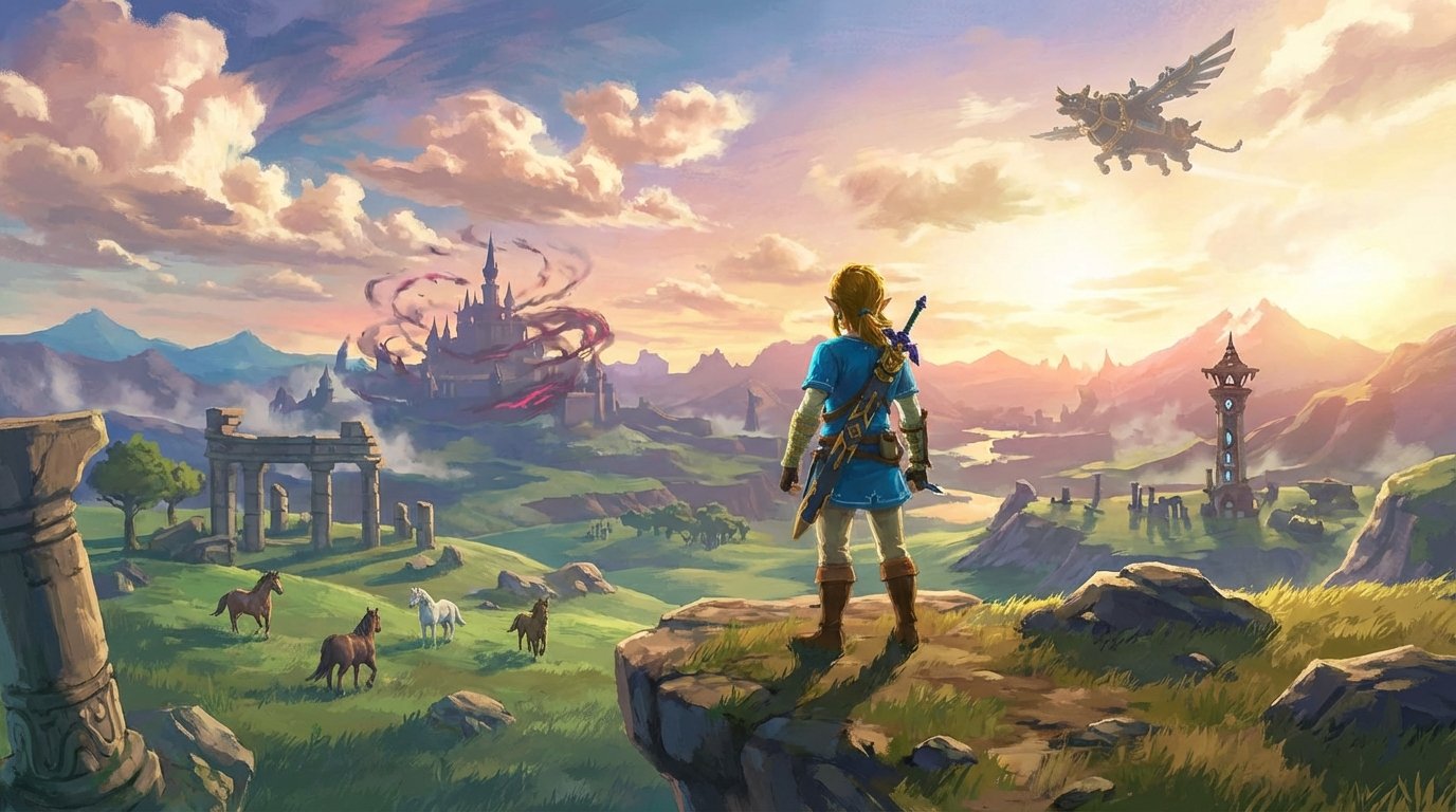 The Legend of Zelda: Breath of the Wild game screenshot