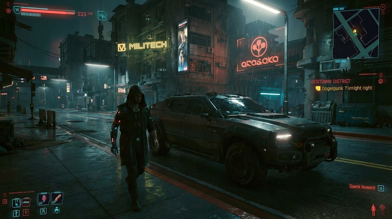 Cyberpunk 2077: Phantom Liberty game screenshot