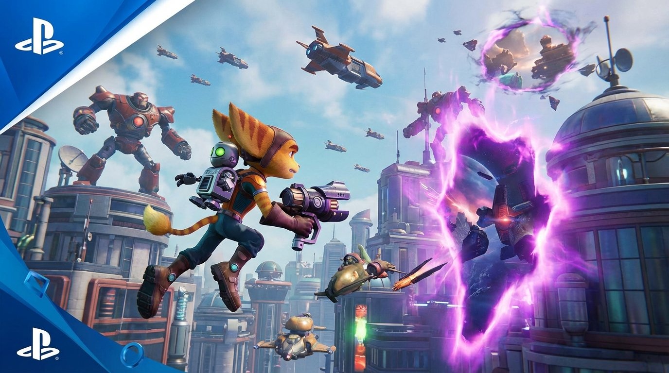 Ratchet & Clank: Rift Apart game screenshot