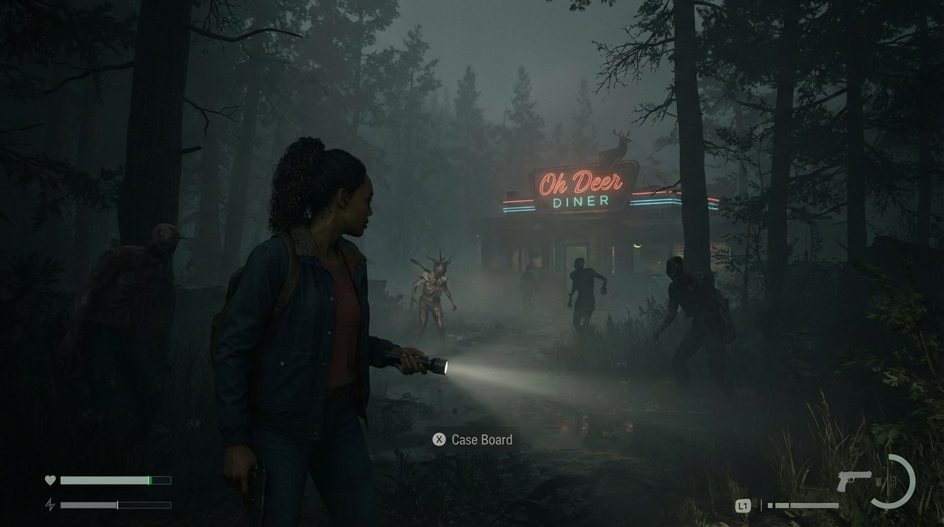Alan Wake 2 game screenshot