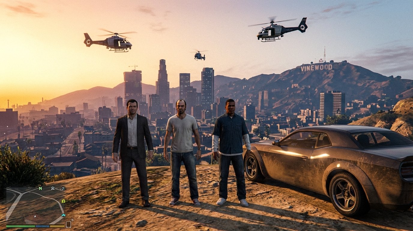 Grand Theft Auto V game screenshot