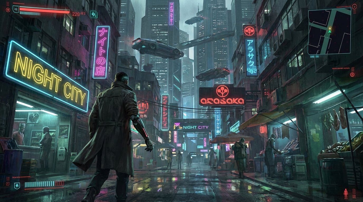Cyberpunk 2077 game screenshot