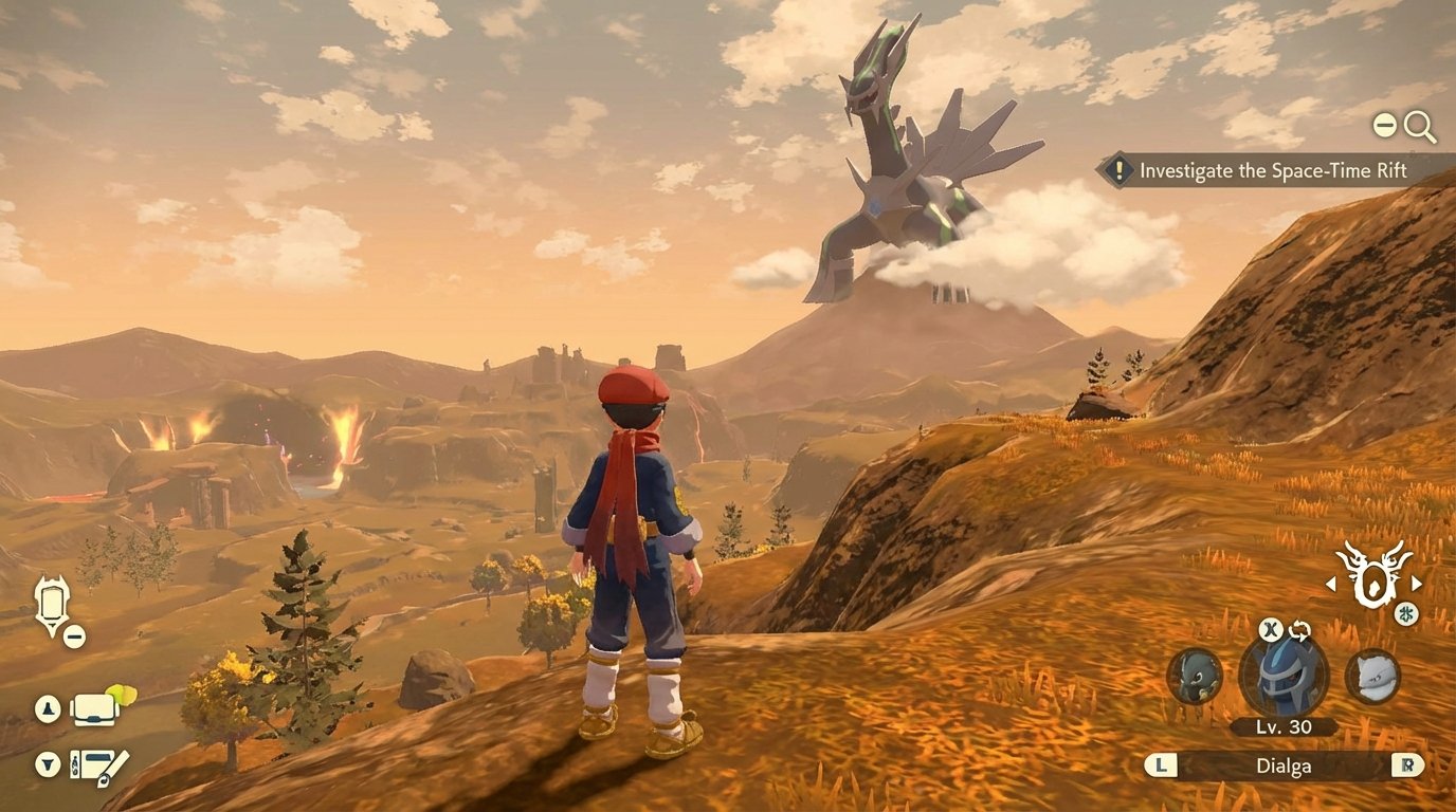 Pokémon Legends: Arceus game screenshot