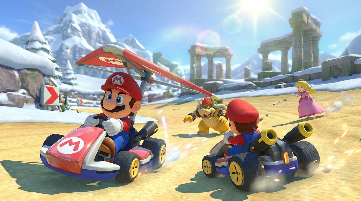 Mario Kart 8 Deluxe game screenshot