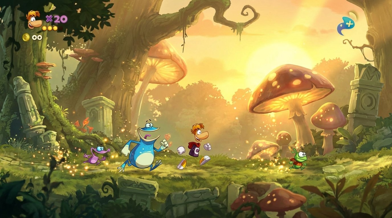 Rayman Legends game screenshot