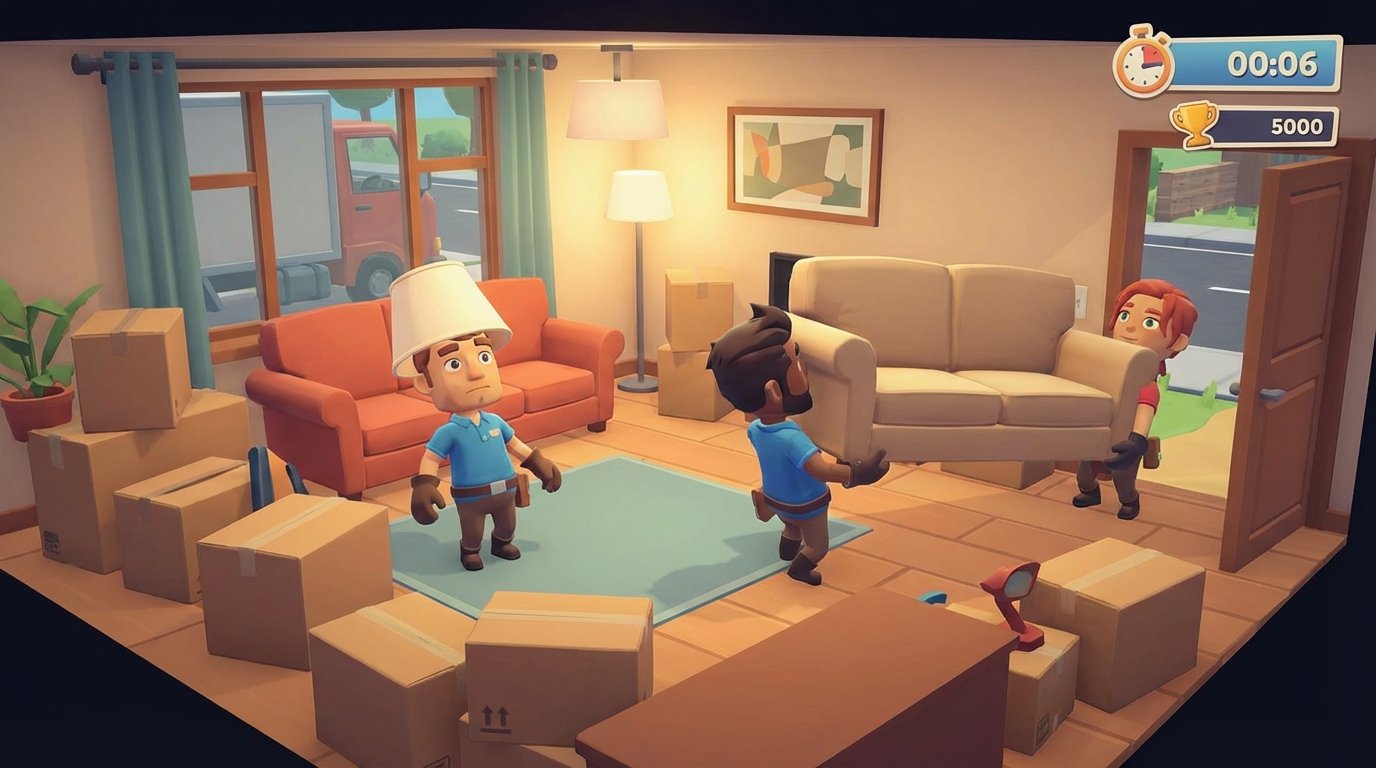 Moving Out game screenshot