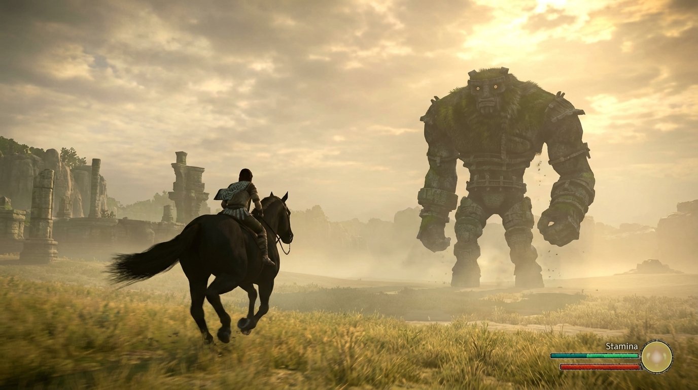 Shadow of the Colossus game screenshot
