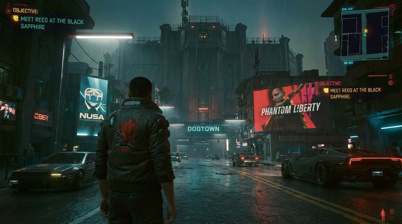 Cyberpunk 2077: Phantom Liberty game screenshot