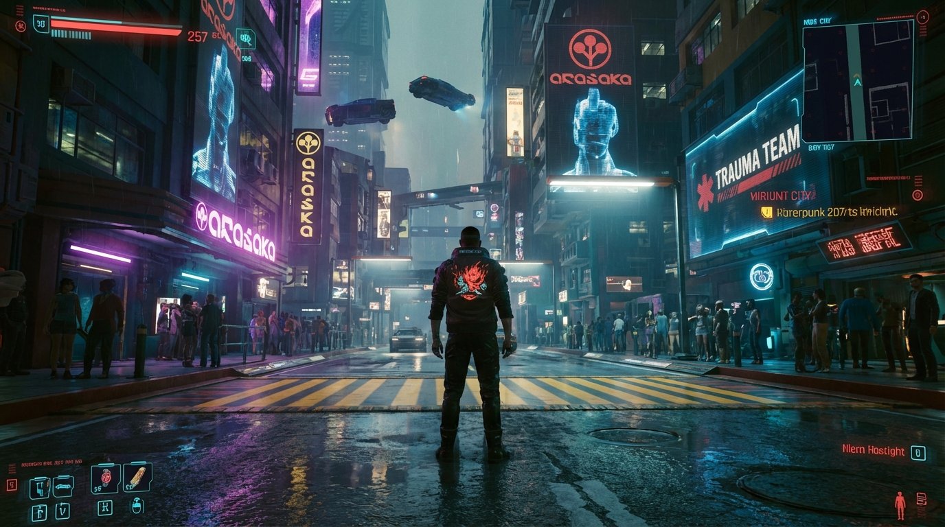 Cyberpunk 2077 game screenshot