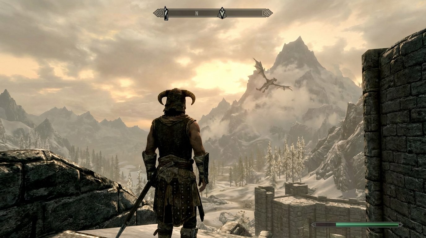 The Elder Scrolls V: Skyrim game screenshot
