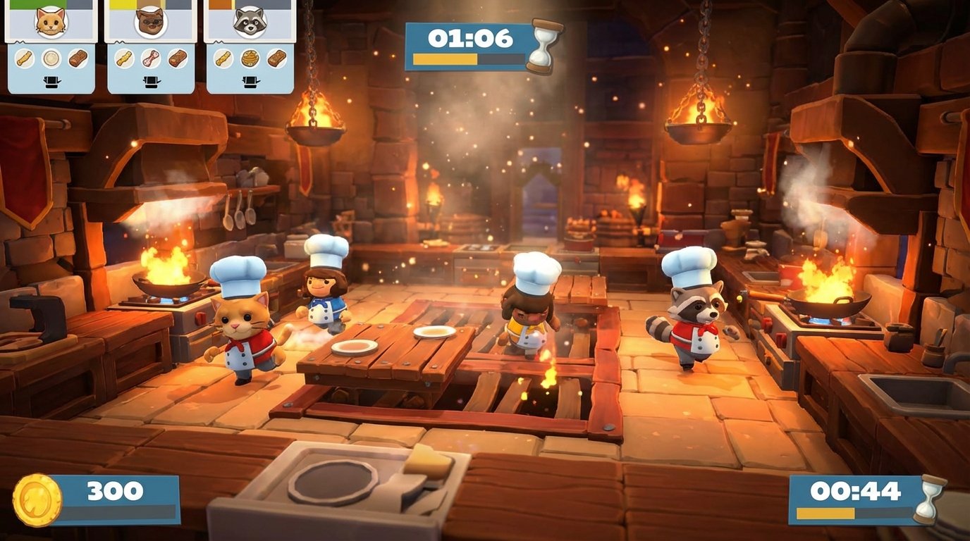 Overcooked! All You Can Eat game screenshot