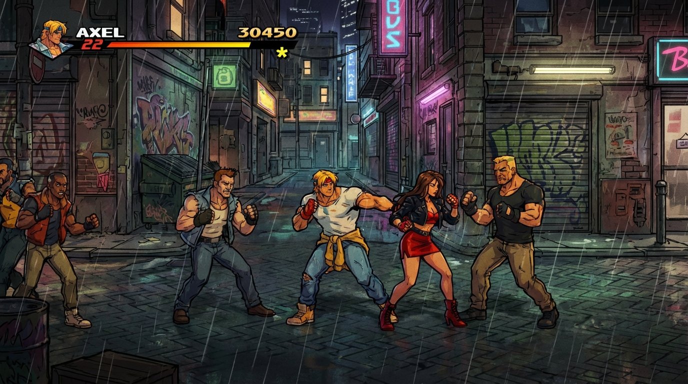 Streets of Rage 4 game screenshot