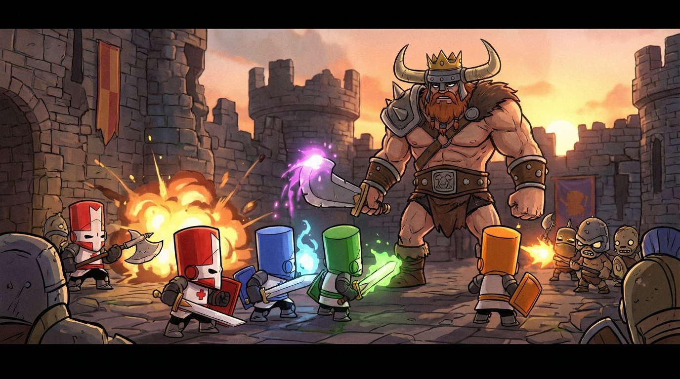 Castle Crashers game screenshot