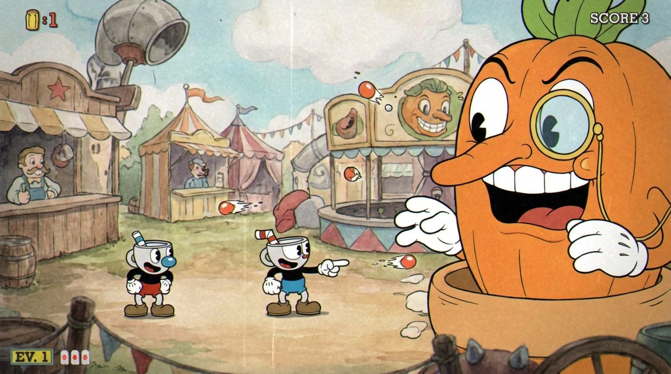 Cuphead game screenshot