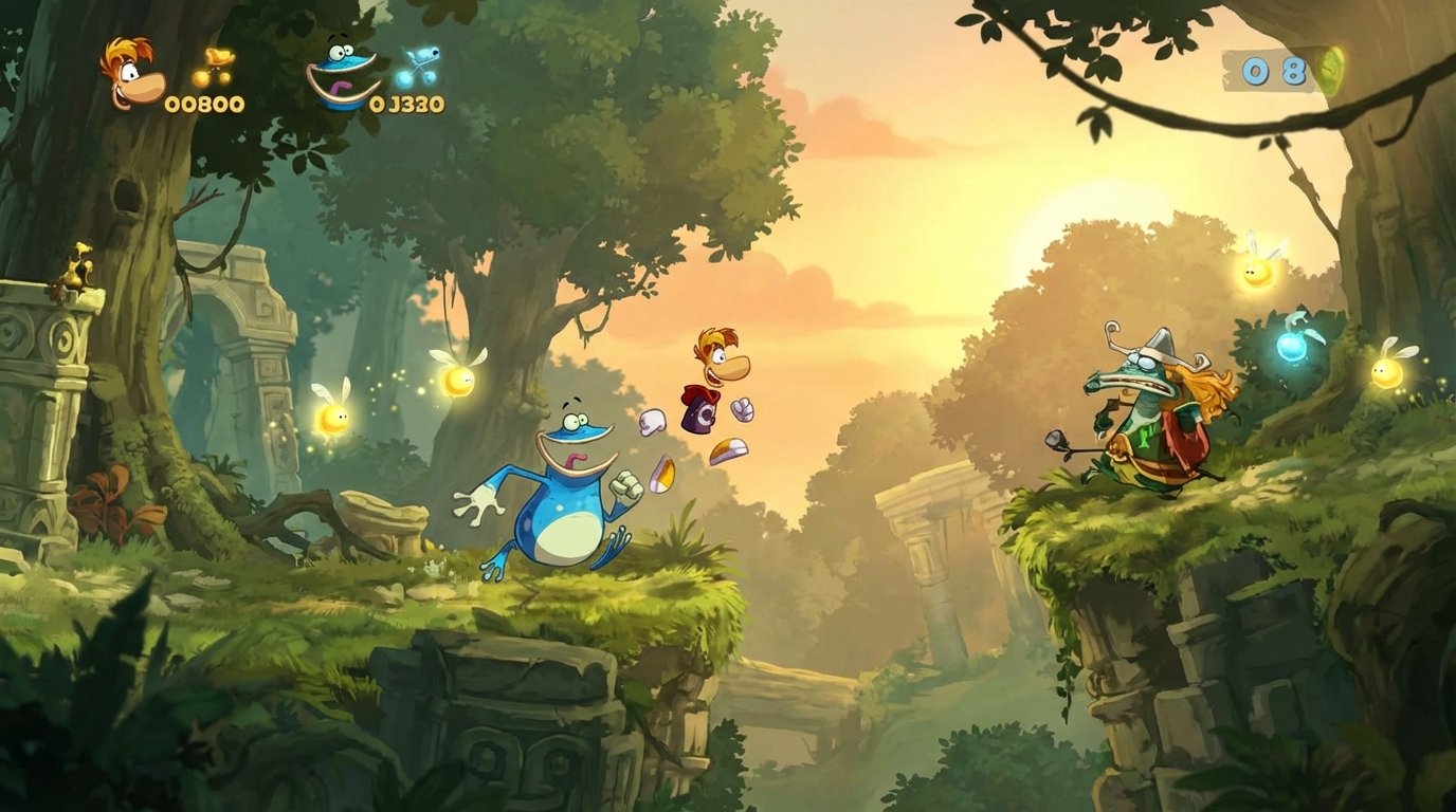 Rayman Legends game screenshot