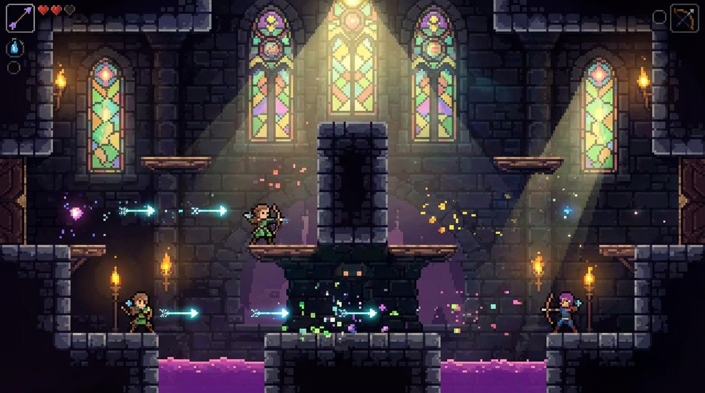 TowerFall Ascension game screenshot